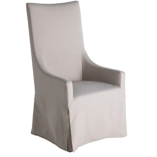 Kayla Dining Chair Ivory Beige|Painted Black