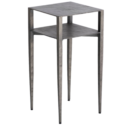 Nightingale Side Table Antique Nickel