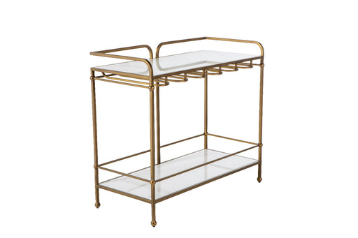 Gabby - SCH-175134 - Bar Console - Thia - Brushed Brass|Roman White Marble