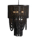 Gabby - SCH-175183 - Five Light Chandelier - Norton - Charcoal Black|Matte Black