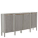 Gabby - SCH-175228 - Sideboard - Leary - Light Gray Cerused|Stained Gold