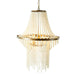 Gabby - SCH-175237 - Six Light Chandelier - Griffith - Textured White|Brushed Brass