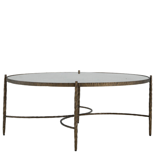 Lyra ed Coffee Table Aged Brass