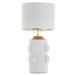 Gabby - SCH-175369 - Two Light Table Lamp - Bridget - Plaster White|Vintage Gold|Feather White Linen