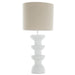 Gabby - SCH-175376 - One Light Table Lamp - Honu - Plaster White|Natural Linen