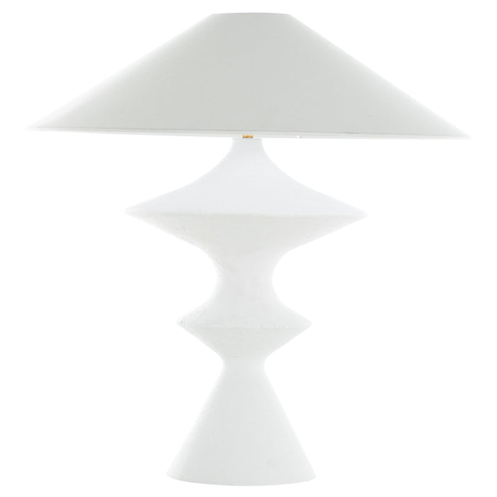 Gabby - SCH-175377 - One Light Table Lamp - Darcy - Plaster White|White Linen