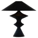 Gabby - SCH-175378 - One Light Table Lamp - Darcy - Plaster Black|Textured Black Linen