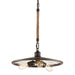 Troy Lighting - F3145-HBZ - Three Light Pendant - Brooklyn - Heritage Bronze