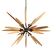Troy Lighting - F5277-DF/ST - Ten Light Chandelier - Dragonfly - Dragofly Bronze / Satin Leaf