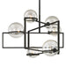 Troy Lighting - F6226-TBK - Six Light Chandelier - Elliot - Textured Black