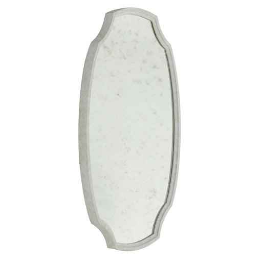 Margot Mirror Textured White
