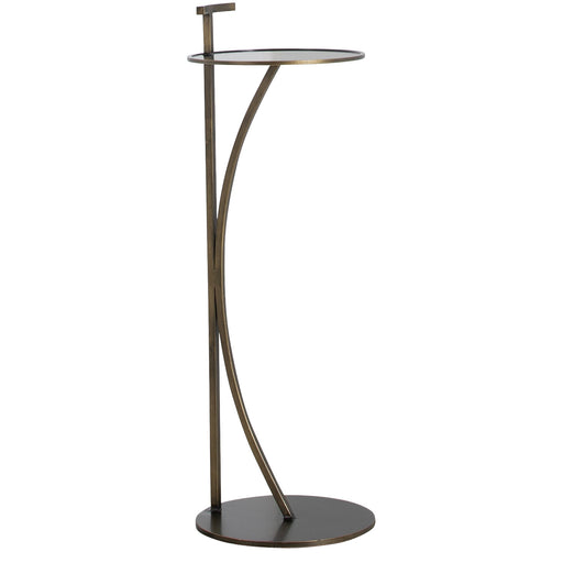 Amari Drink Table Brushed Brass