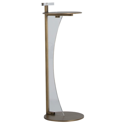 Ava Drink Table Brushed Brass