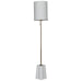 Gabby - SCH-175547 - One Light Floor Lamp - Florence - Brushed Brass|White Linen