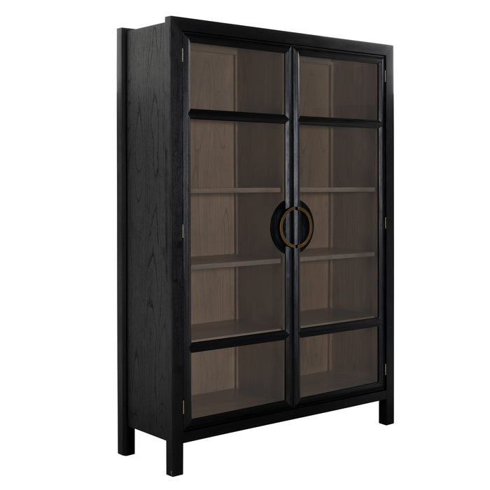 Gabby - SCH-175588 - Cabinet - Elias - Natural Bay|Antique Bronze|Brushed Black