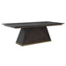 Gabby - SCH-175627 - Dining Table - Ferris - Stained Gold|Cerused Forest Black