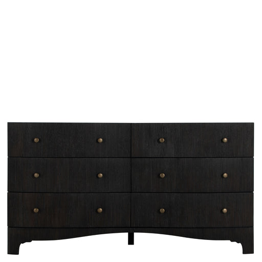 Princeton Dresser Cerused Forest Black|Brushed Bronze