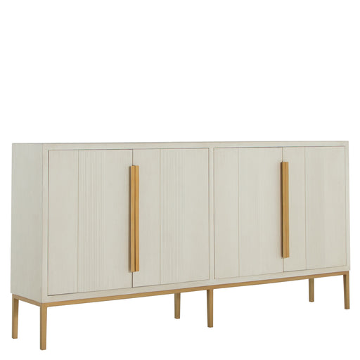Robinson Sideboard Sesame White|Stained Gold