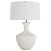 Gabby - SCH-175735 - One Light Table Lamp - Felix - White Ceramic|Rich Brass|White Linen