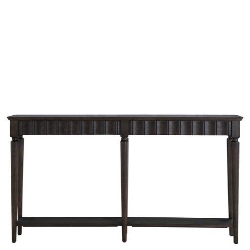 Peterson Console Dark Stained Oak