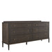 Gabby - SCH-175847 - Dresser - Glenwood - Cerused Brown|Brushed Antique Brass