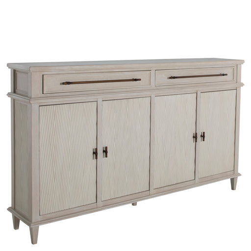 Isaac Cabinet Cerused White|Sesame White