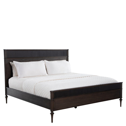 Andrea King Bed Dark Stained Oak
