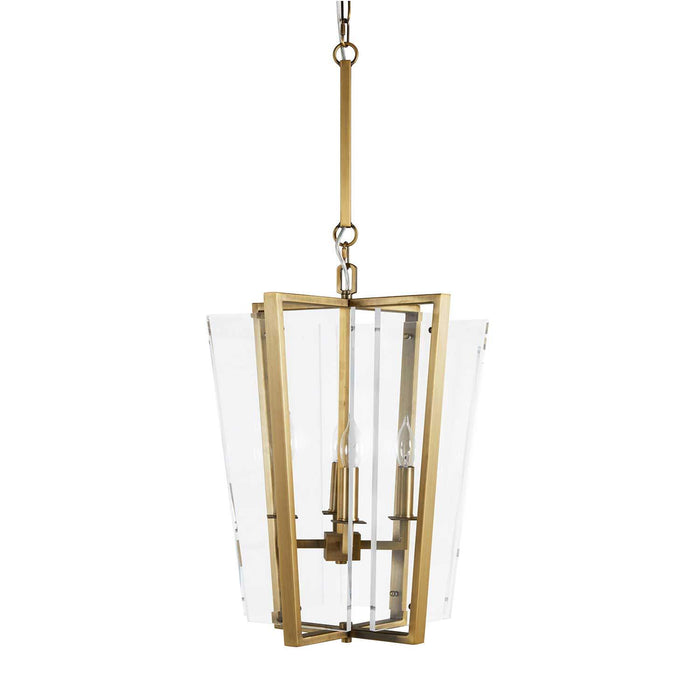 Gabby - SCH-192102 - Four Light Lantern - Melissa - Matte Antique Brass
