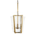 Gabby - SCH-192102 - Four Light Lantern - Melissa - Matte Antique Brass