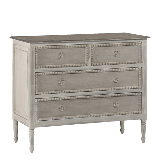 Caroline Chest Classic Antique White|Feather Gray