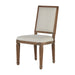Gabby - SCH-560-S6101-F07 - Chair - Danielle - Pecan|Sunbrella Linen Dove
