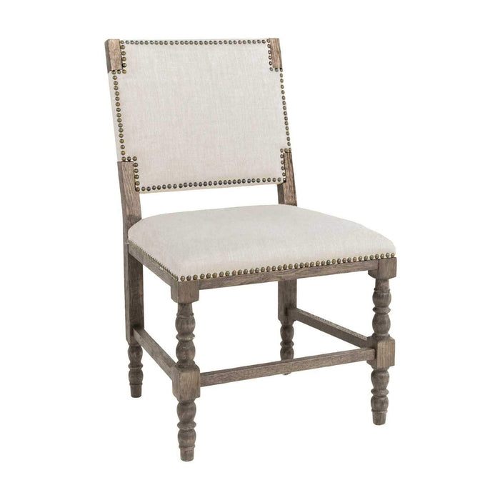 Gabby - SCH-592-S300-F03 - Dining Chair - Tyson - Burnished Oak|Sunbrella Linen Dove