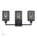 Livex Lighting - 14043-04 - Three Light Vanity - Twinewell - Black