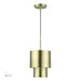 Livex Lighting - 40058-01 - One Light Mini Pendant - Zolana - Antique Brass