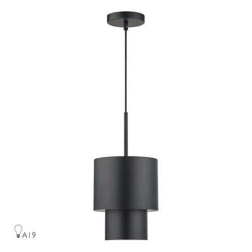 Zolana One Light Mini Pendant Black