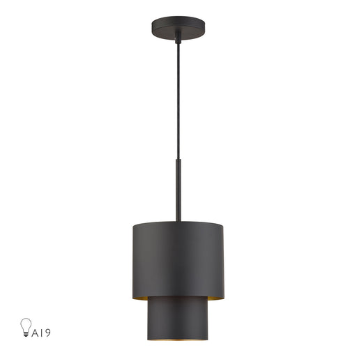 Zolana One Light Mini Pendant Bronze