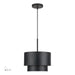 Livex Lighting - 40059-04 - One Light Pendant - Zolana - Black