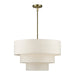 Livex Lighting - 41936-01 - Five Light Chandelier - Manorwood - Antique Brass