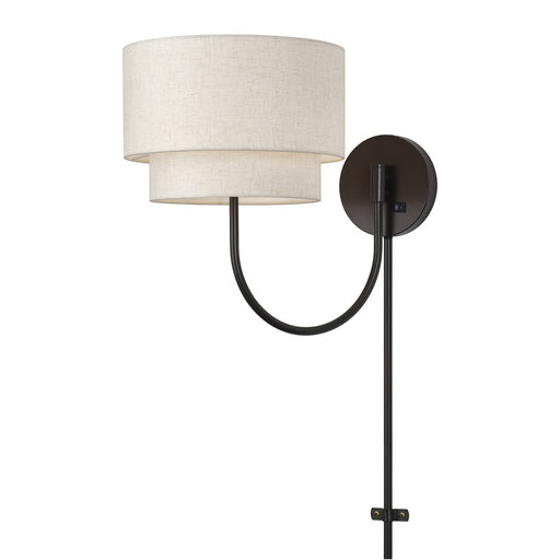 Manorwood One Light Swing Arm Wall Lamp English Bronze