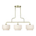 Livex Lighting - 41943-01 - Three Light Linear Chandelier - Manorwood - Antique Brass