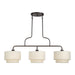 Livex Lighting - 41943-92 - Three Light Linear Chandelier - Manorwood - English Bronze