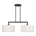 Livex Lighting - 45492-07 - Two Light Linear Chandelier - Meridian - Bronze