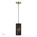 Livex Lighting - 49121-01 - One Light Mini Pendant - Acordia - Antique Brass