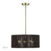 Livex Lighting - 49123-01 - Three Light Chandelier - Acordia - Antique Brass