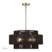 Livex Lighting - 49124-01 - Five Light Chandelier - Acordia - Antique Brass