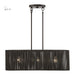 Livex Lighting - 49127-92 - Three Light Linear Chandelier - Acordia - English Bronze