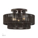 Livex Lighting - 49133-92 - Three Light Semi-Flush Mount - Acordia - English Bronze