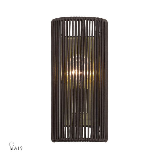 Acordia One Light Wall Sconce Antique Brass