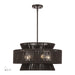 Livex Lighting - 49145-92 - Five Light Chandelier - Florell - English Bronze
