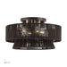 Livex Lighting - 49148-92 - Four Light Semi-Flush Mount - Florell - English Bronze